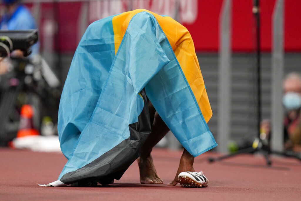 Tokyo Olympics Athletes and Flags Photo Gallery